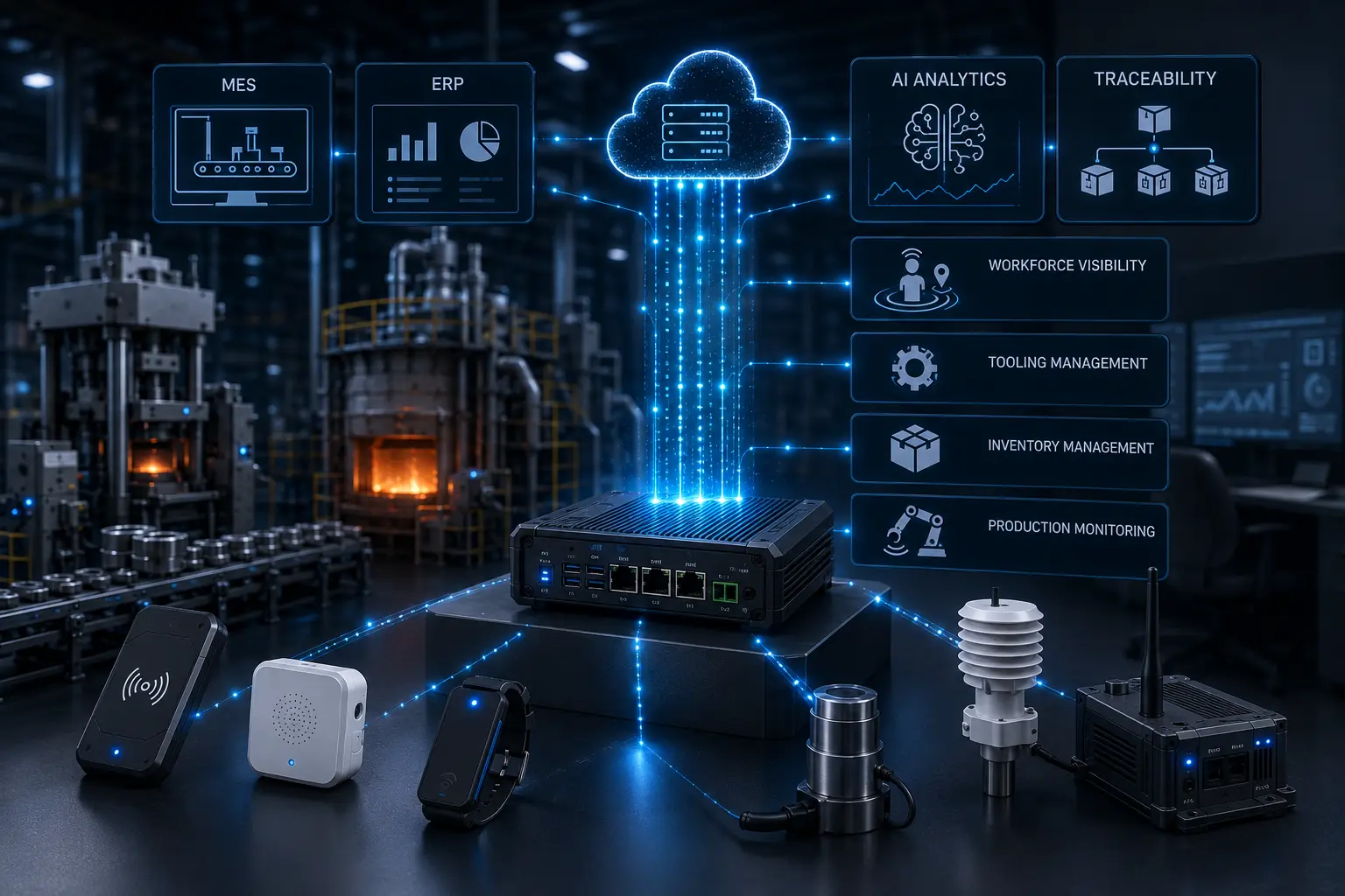 AIoT Integration System for Powder Metallurgy Manufacturing